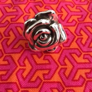 Sterling Silver Flower Ring